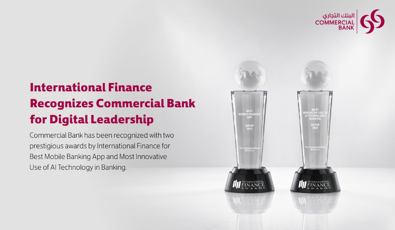 Commercial Bank Named Digital Leader